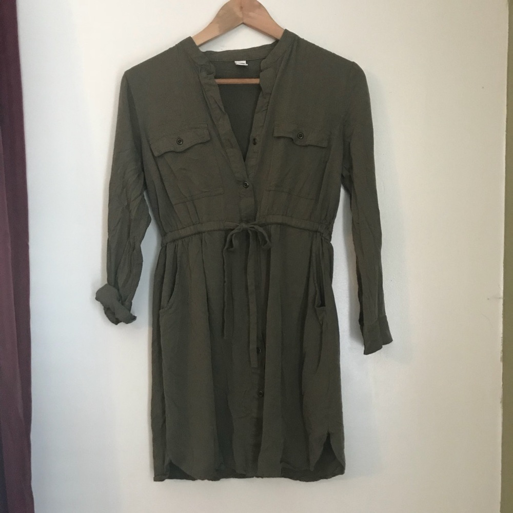 Olive Green dress from Old Navy!